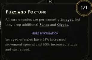 last epoch fury and fortune nodes effect description